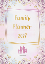 Family planner 2027 für Frauen