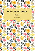 Familien Kalendar 2027 - 6 Leute
