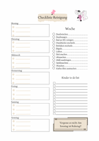 Family planner 2027 für Frauen