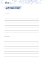 Prayer Journal 2027