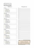 Family planner 2027 für Frauen