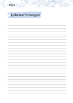 Prayer Journal 2027