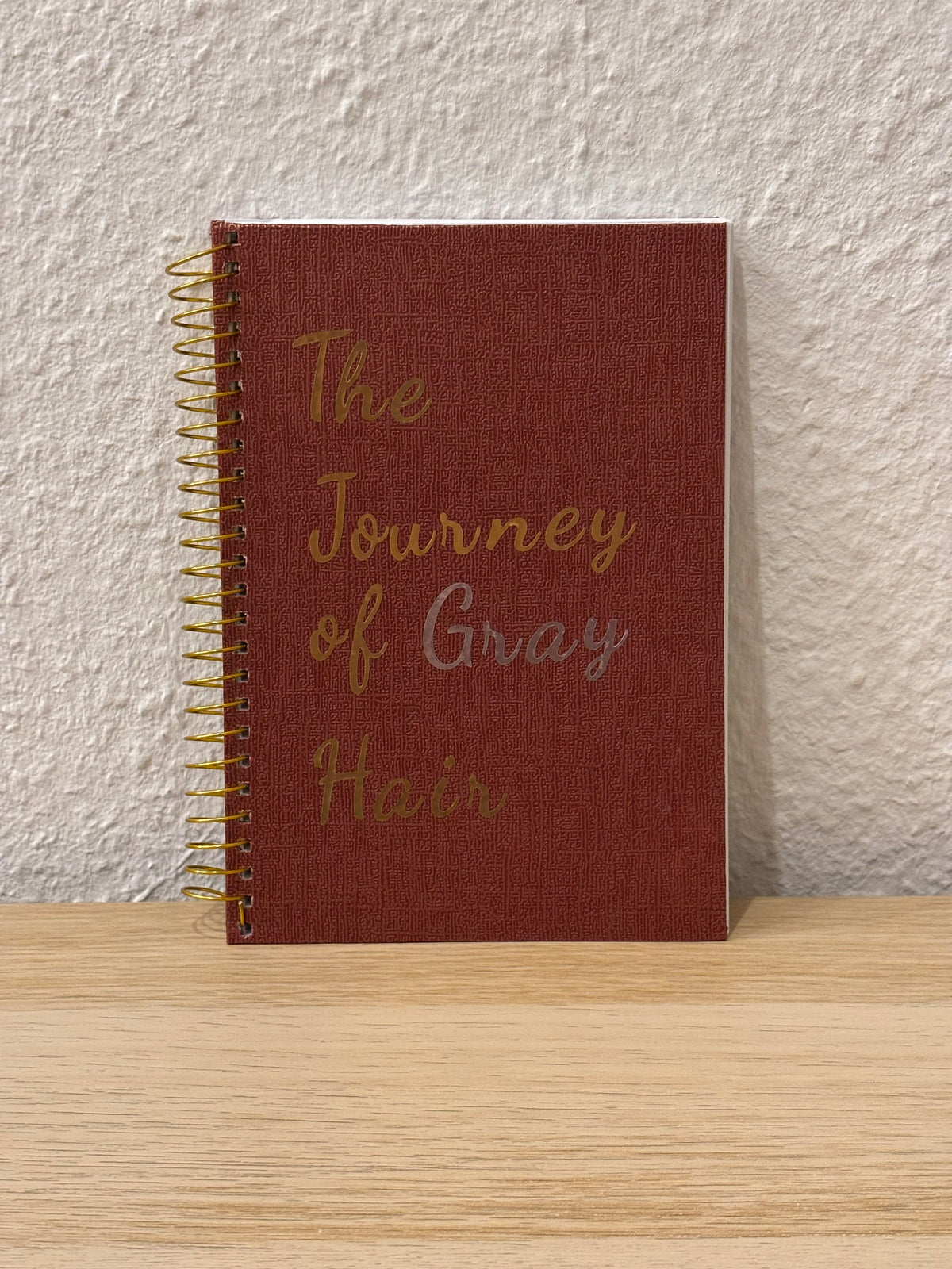 English Andachsbuch: The Journey of Gray Hair, Rustic version