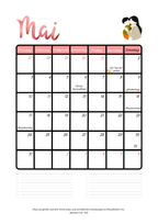 Wandkalender 2027