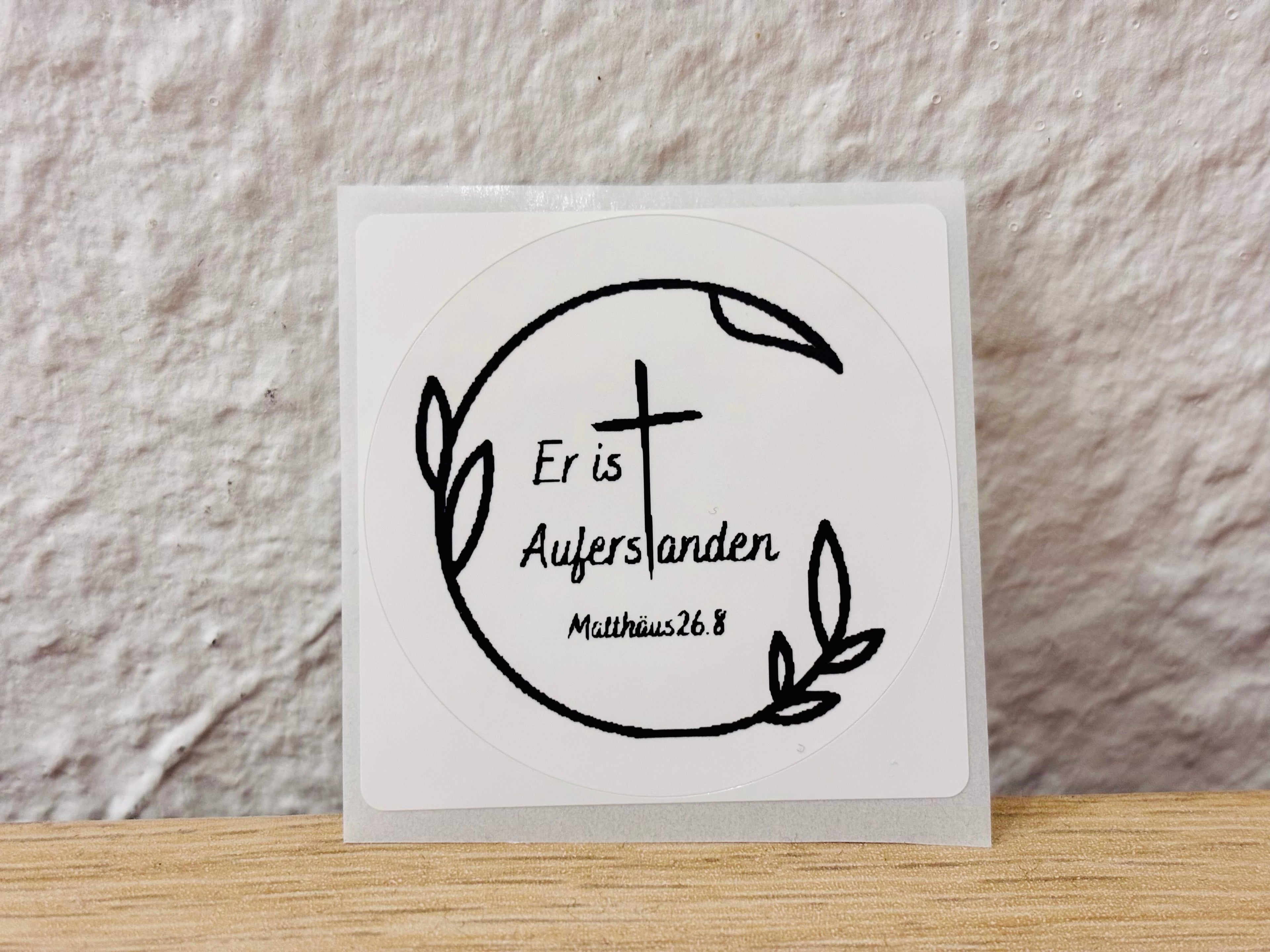 Stickers: Er ist Auferstanden