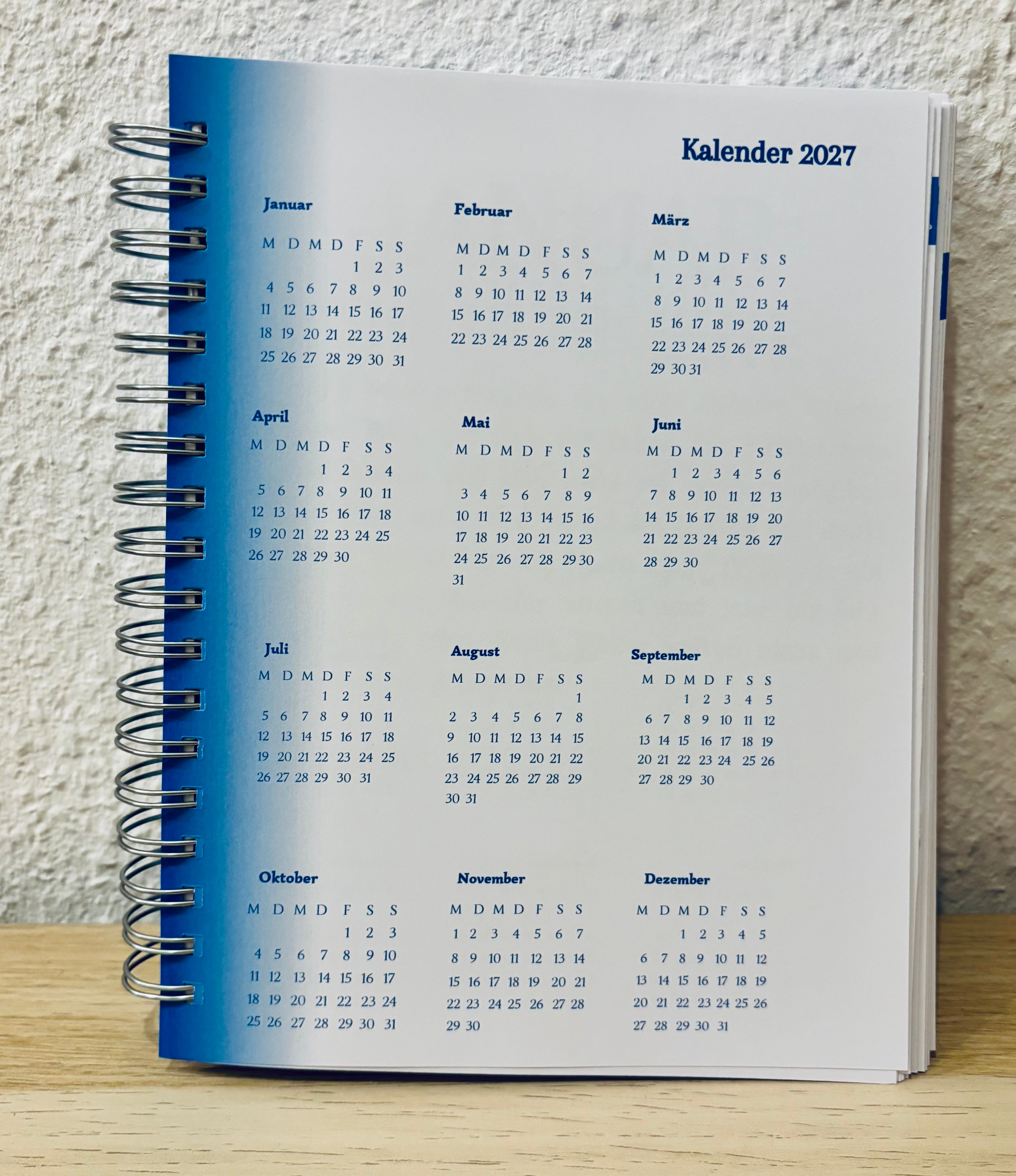Terminkalender für Männer 2027 (XL)