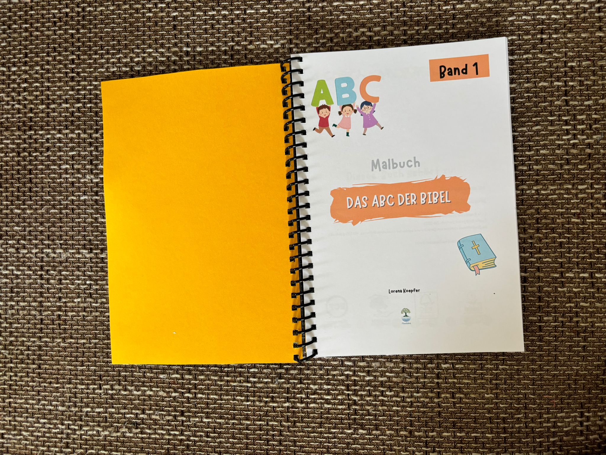 Malbuch "Das ABC del Bibel"