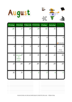 Wandkalender 2027