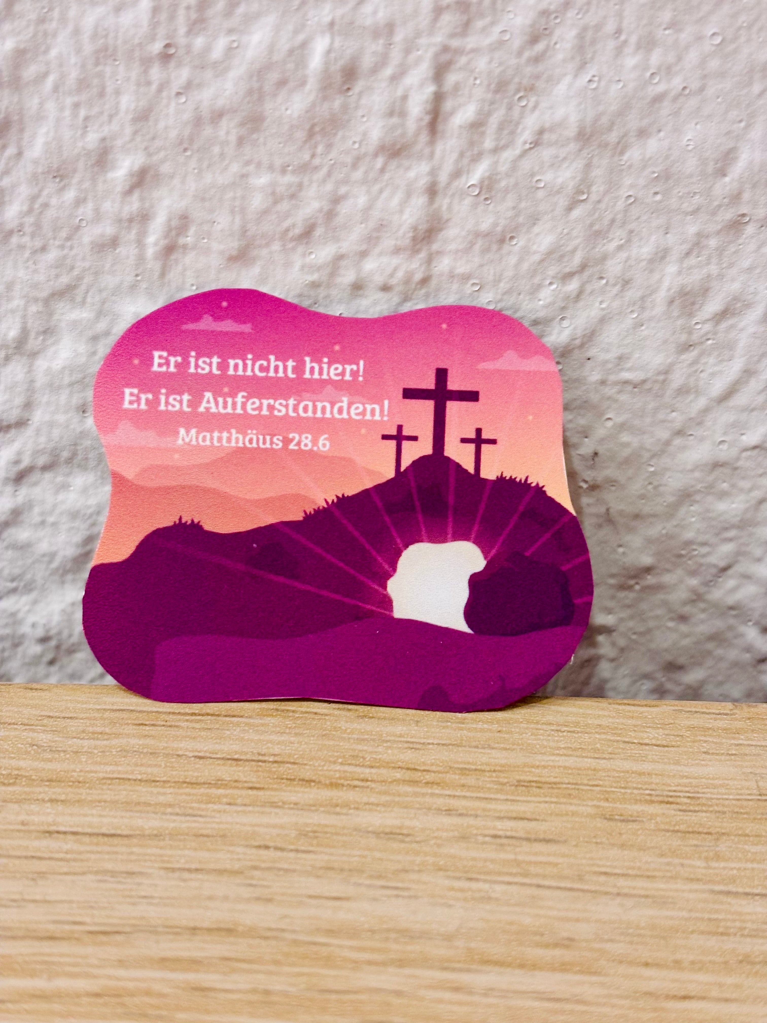 Stickers: Matthäus 28.6 - Wein