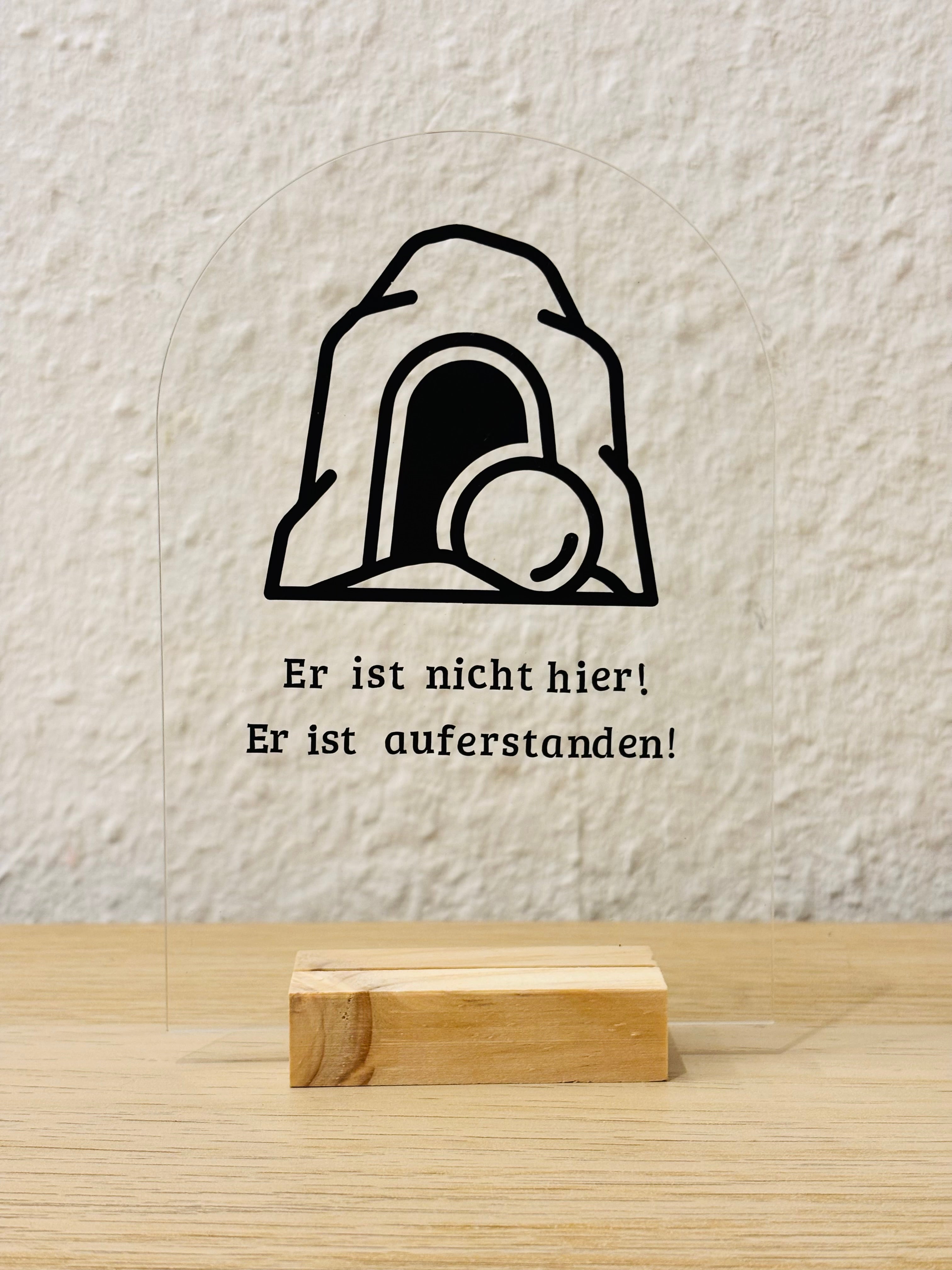 Osterdeko für den Schreibtisch