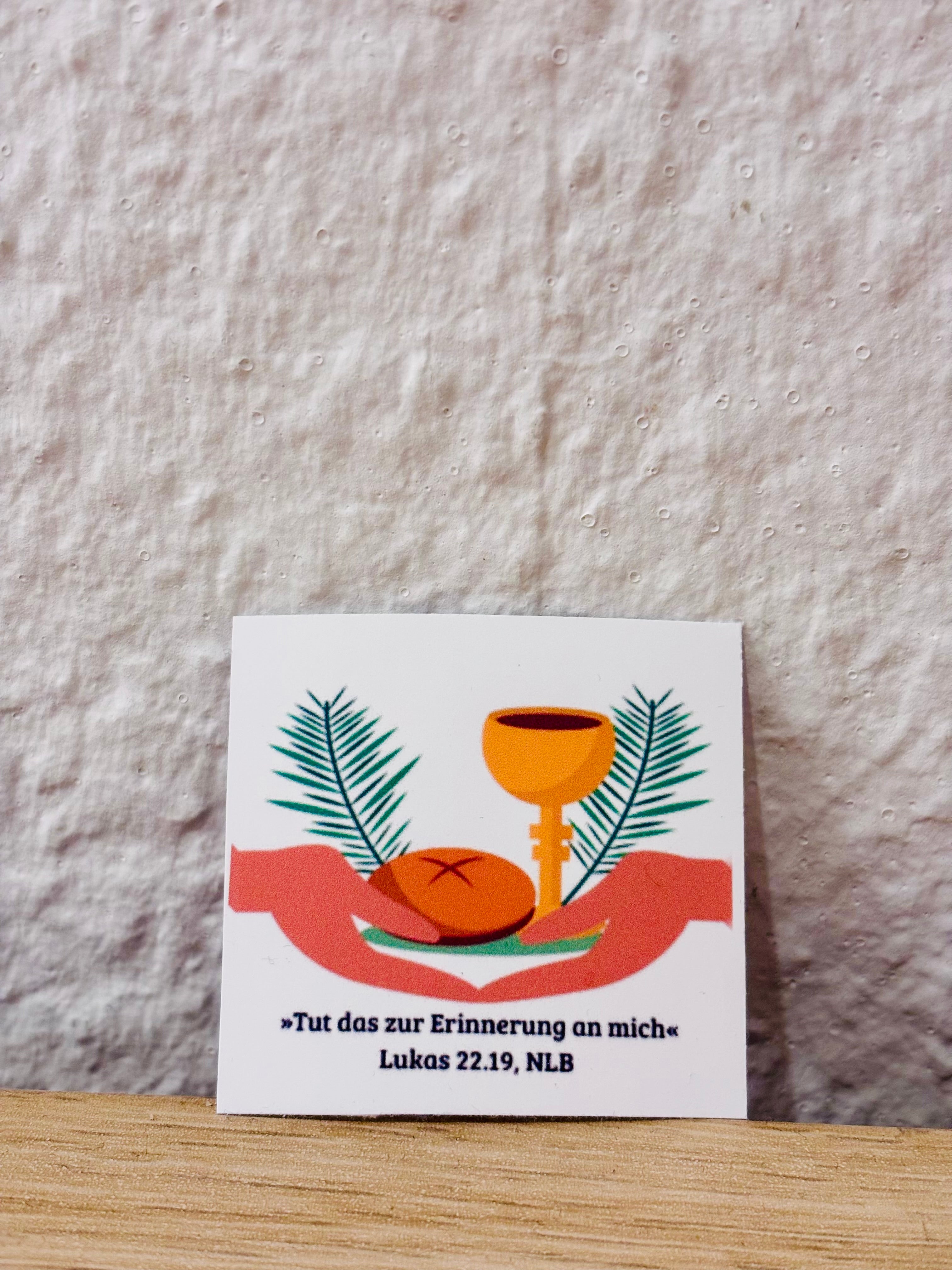 Stickers: Lukas 22.19