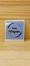 Aufklebern: Frohe Pfingsten