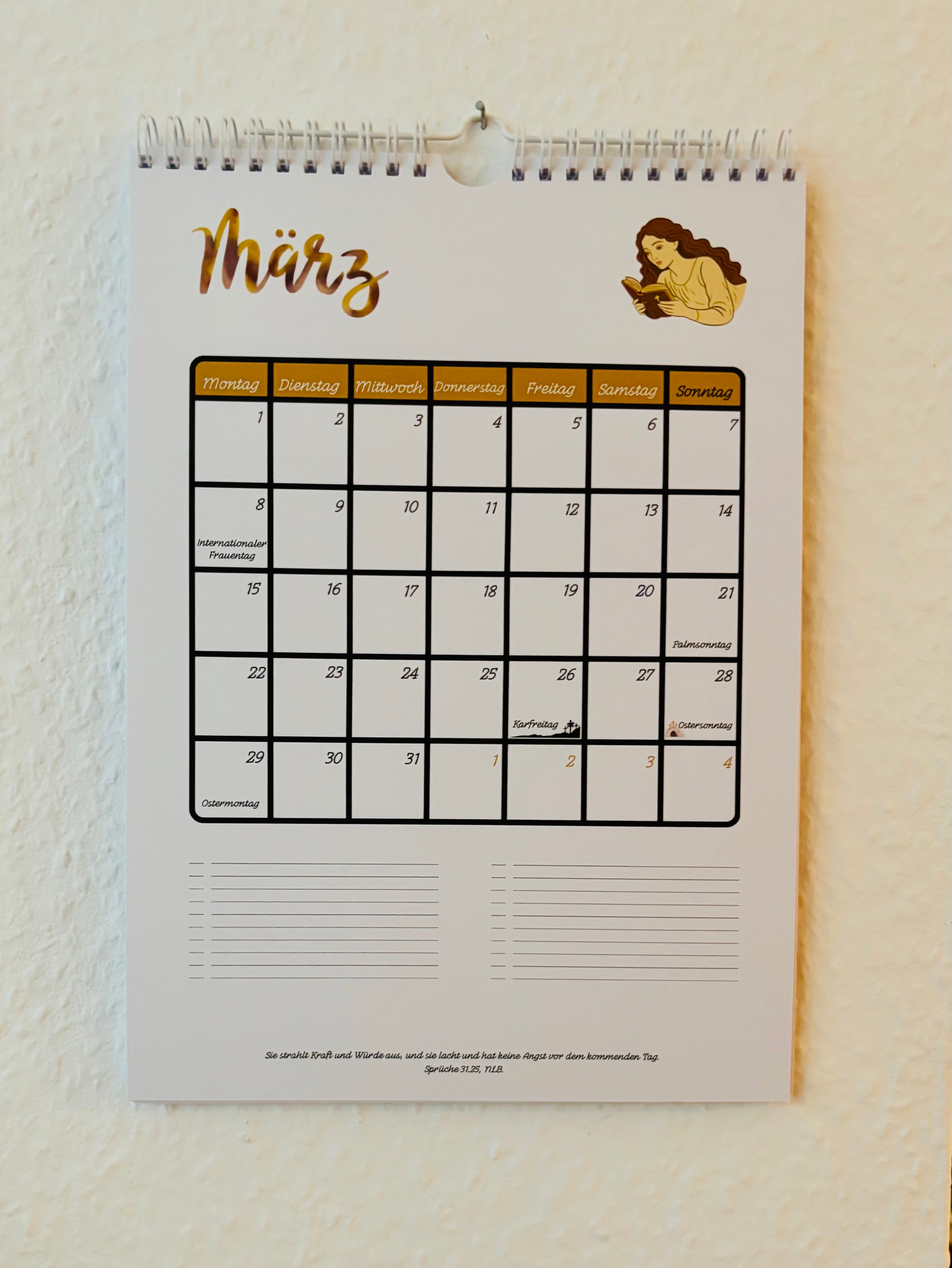 Wandkalender 2027