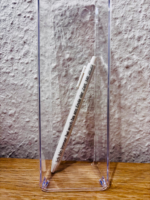 Kugelschreiber mit Bibelverse