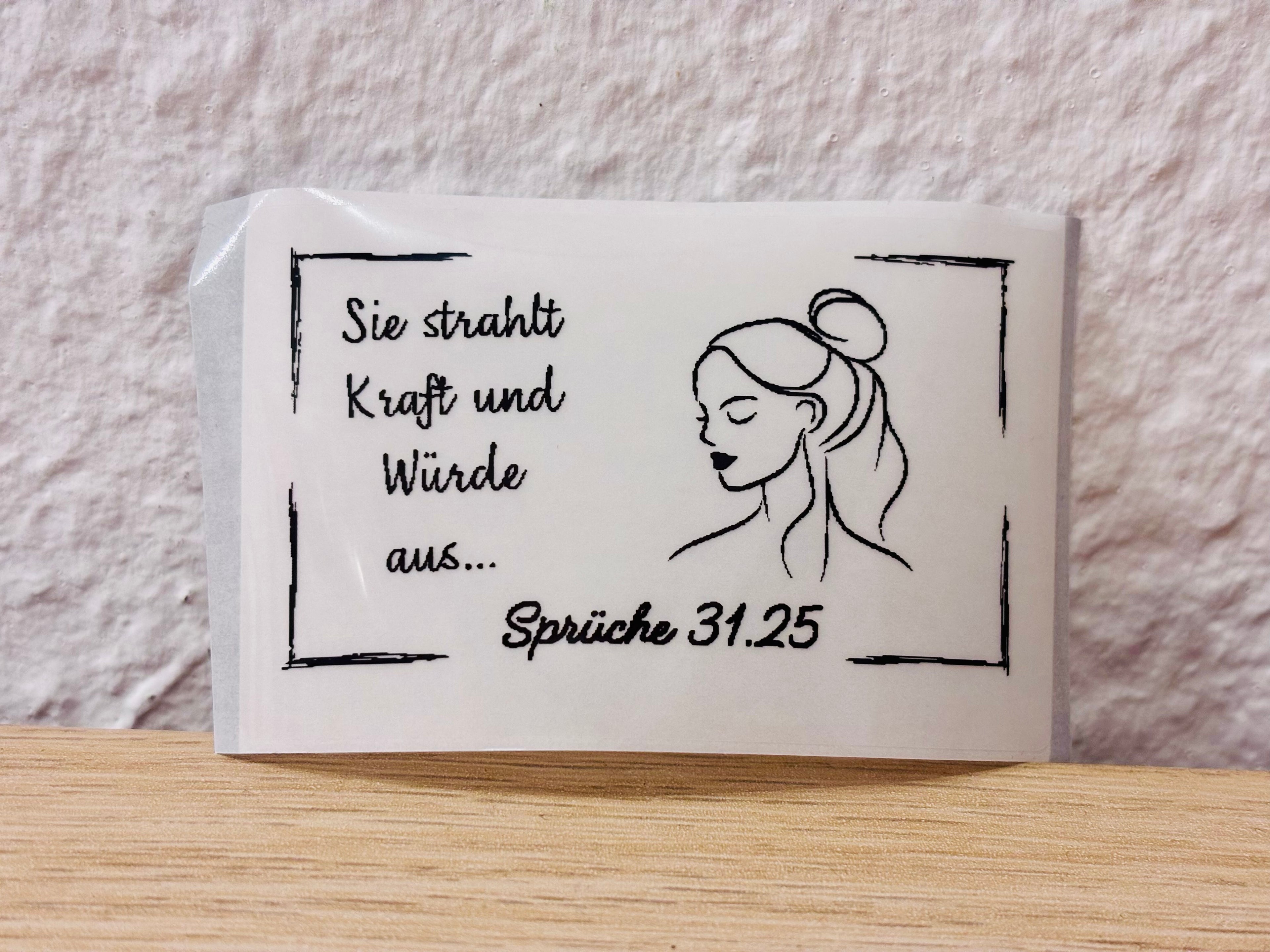 Stickers: Sprüche 31.25