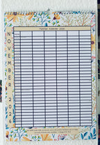 Wand Familien Kalender 2026 - 6 Leute