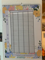 Wand Familien Kalender - 4 Leute