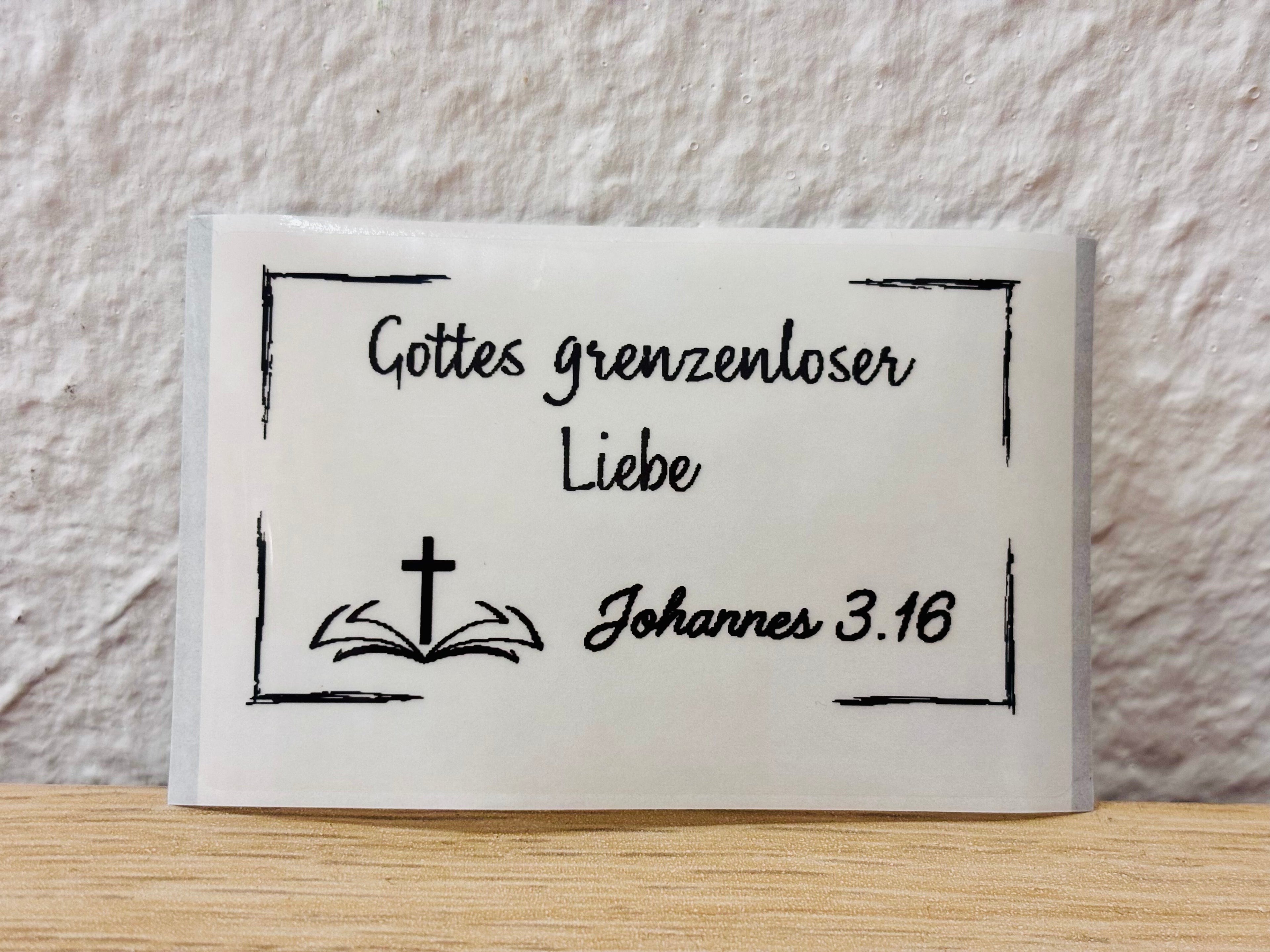 Stickers: Johannes 3.16