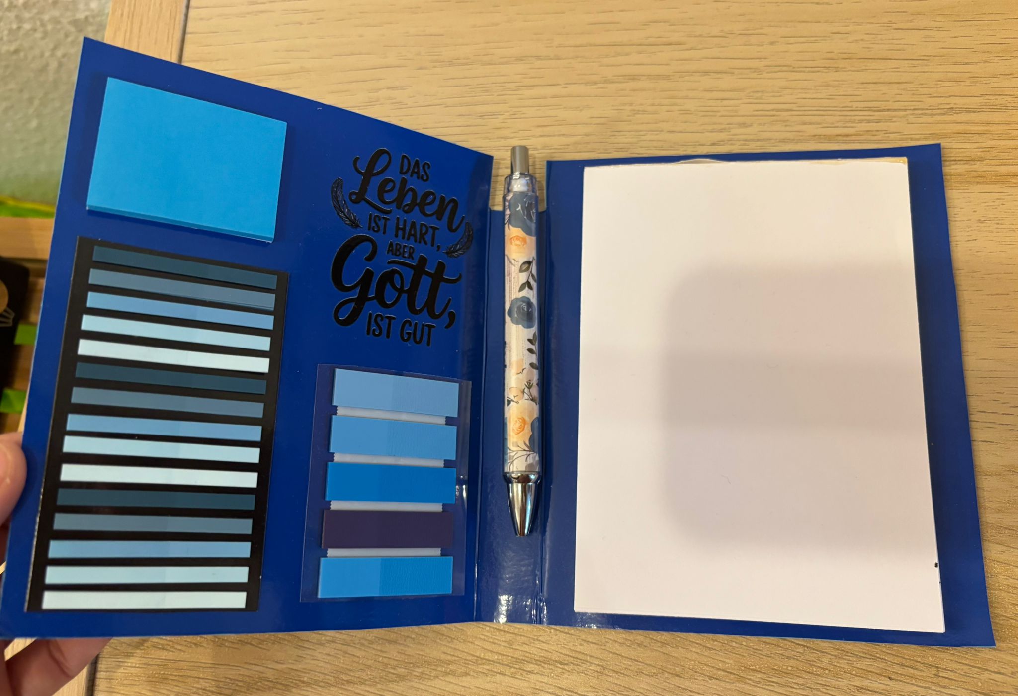 Notebook set: Post it + Notepad (includes the Stabilo Set)