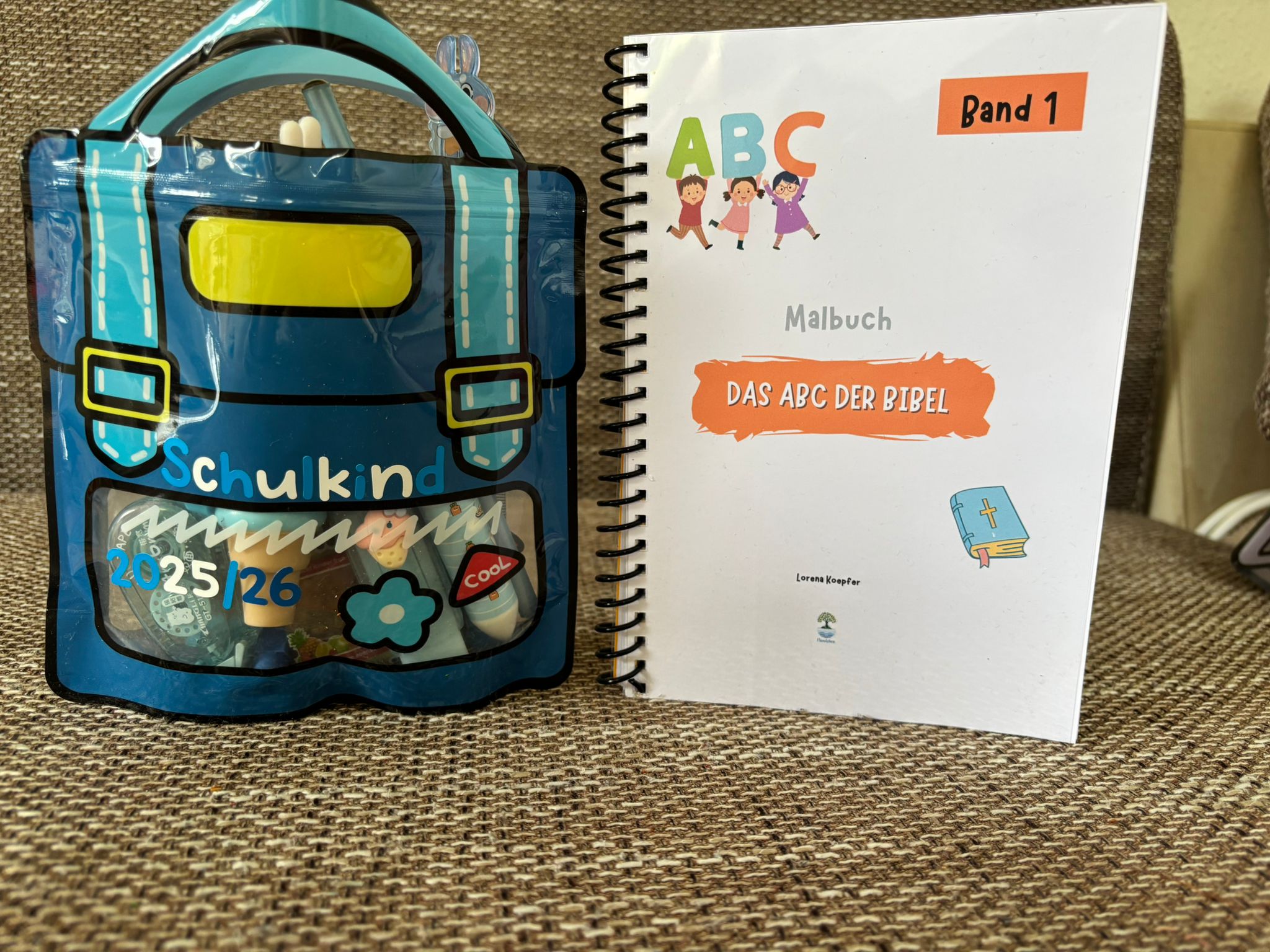 Malbuch "Das ABC del Bibel"