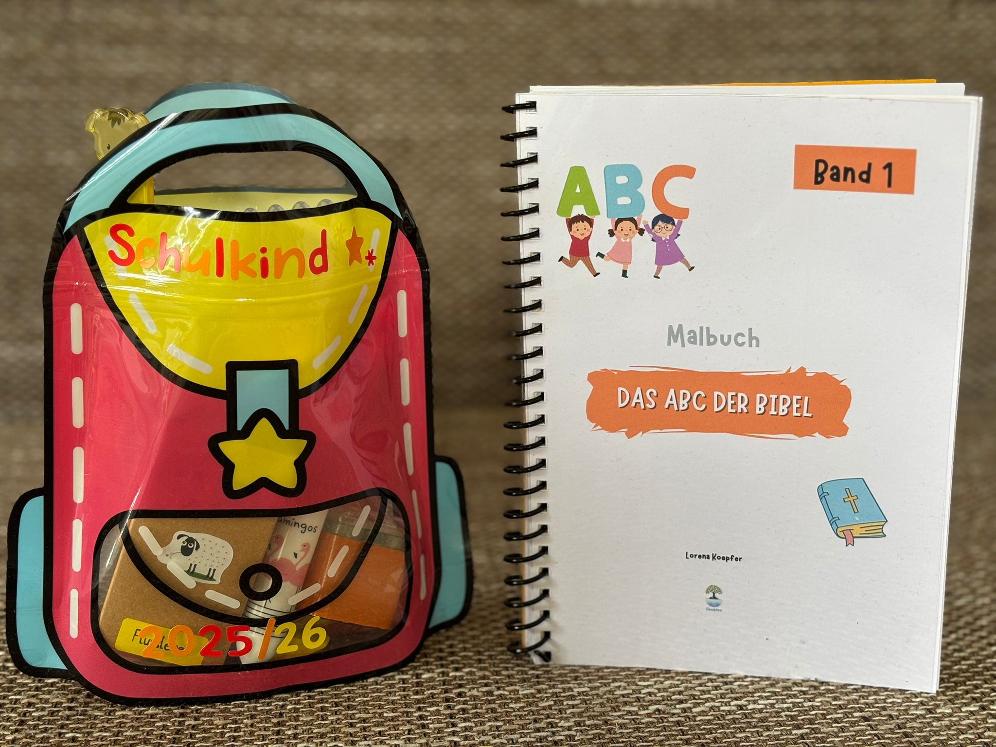 Malbuch "Das ABC del Bibel"