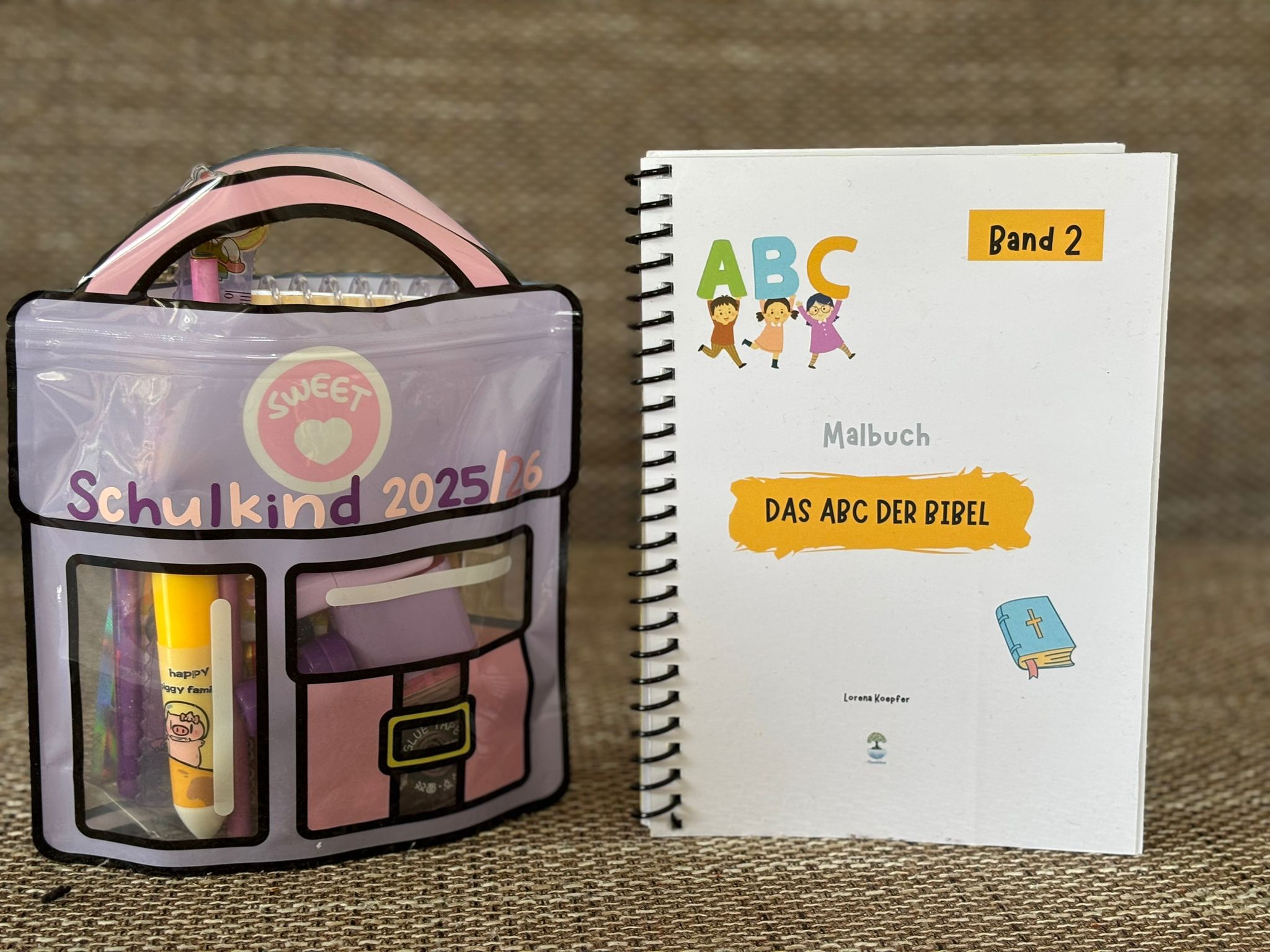 Malbuch "Das ABC del Bibel"