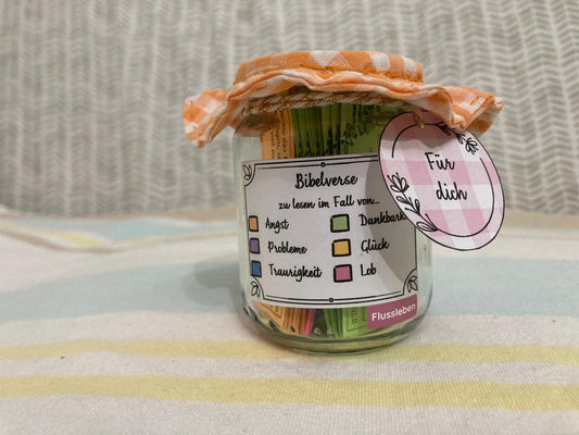 Bible Verse Jar