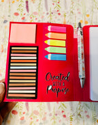 Notebook set: Post it + Notepad (includes the Stabilo Set)