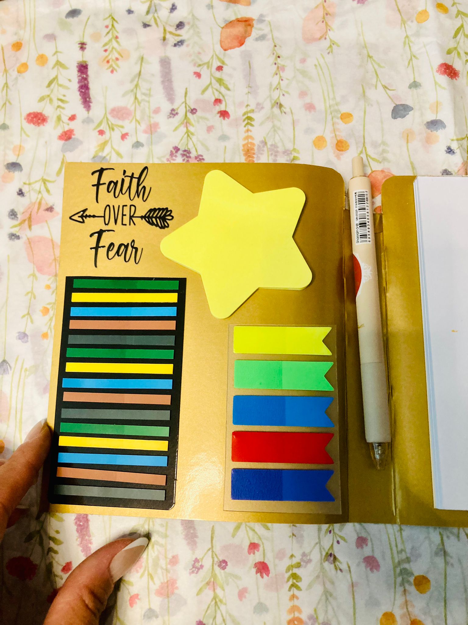 Notebook set: Post it + Notepad (includes the Stabilo Set)
