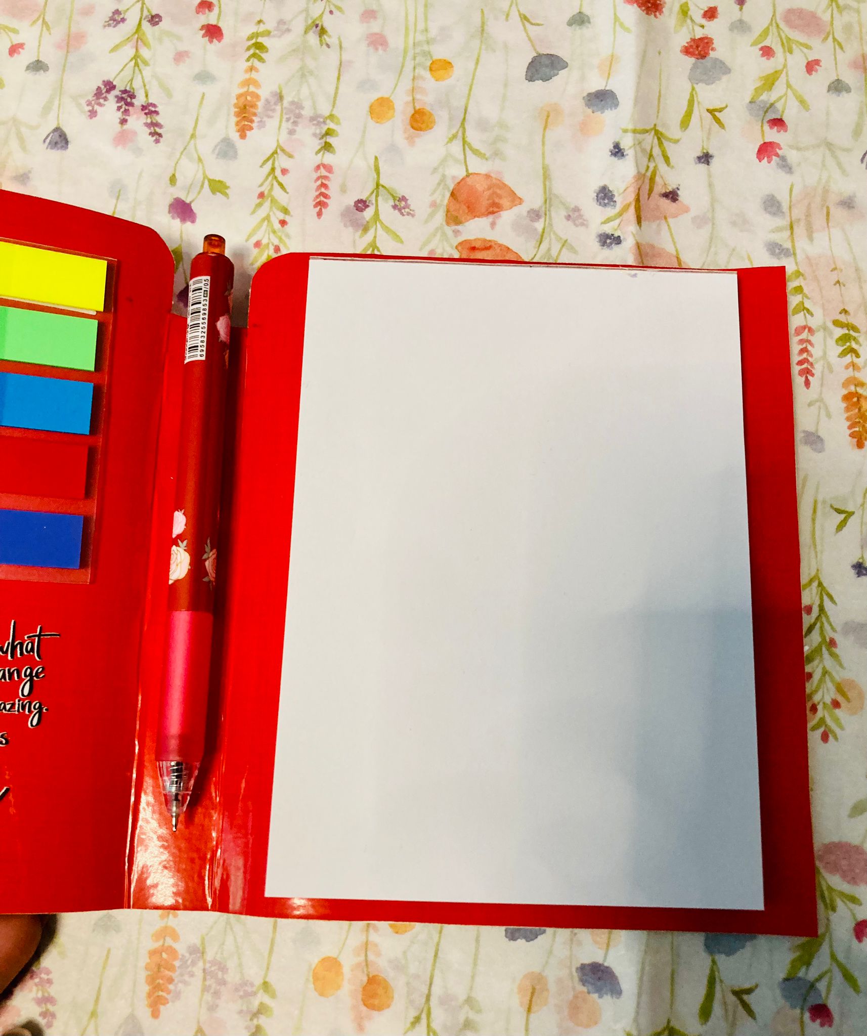 Notebook set: Post it + Notepad (includes the Stabilo Set)