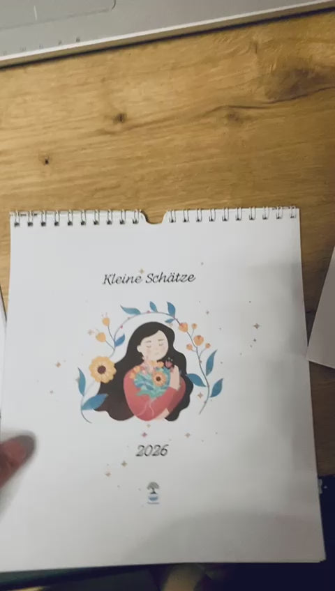 Wall Kalender 2026, drei Designs