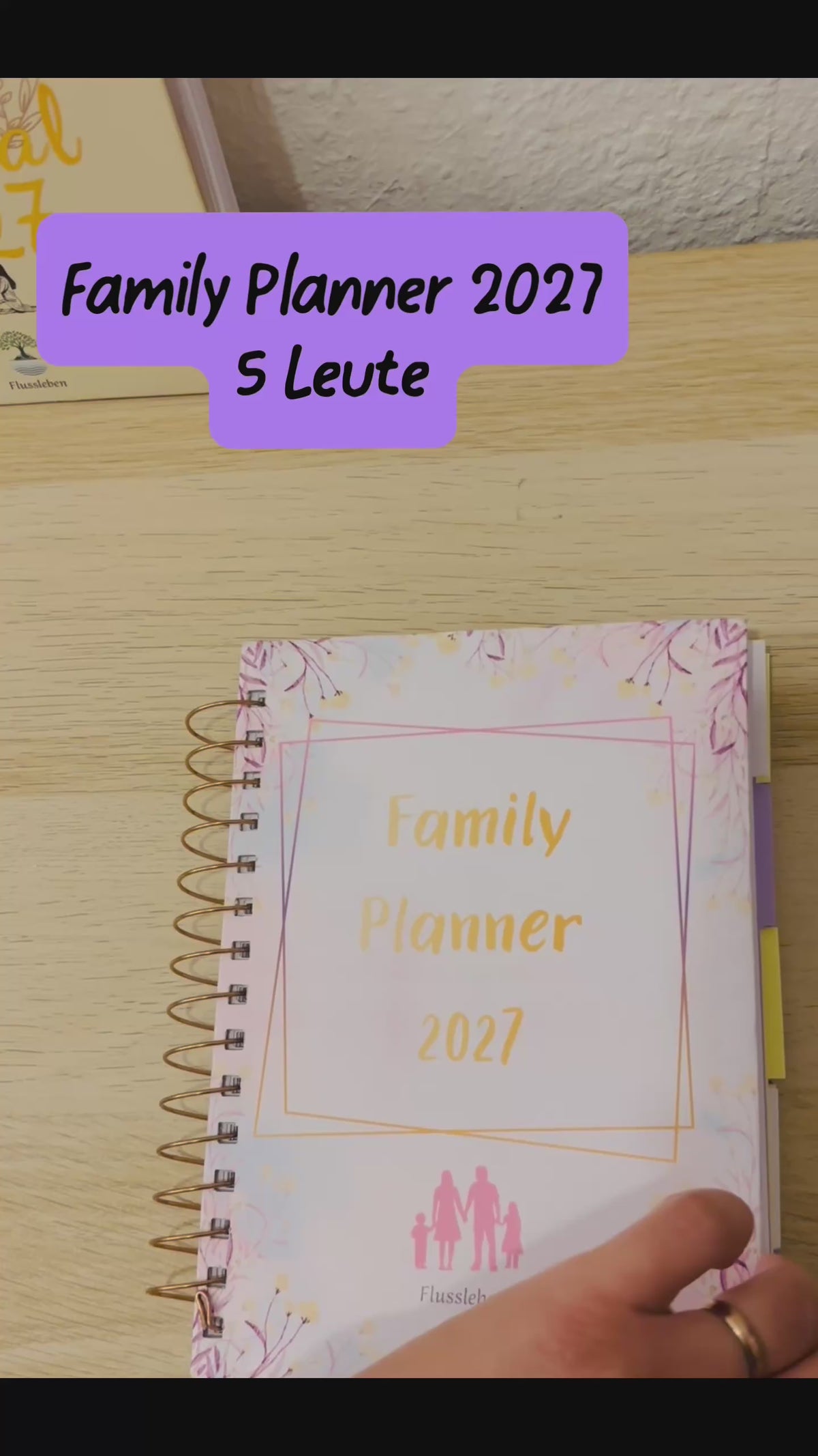 Family planner 2027 für Frauen