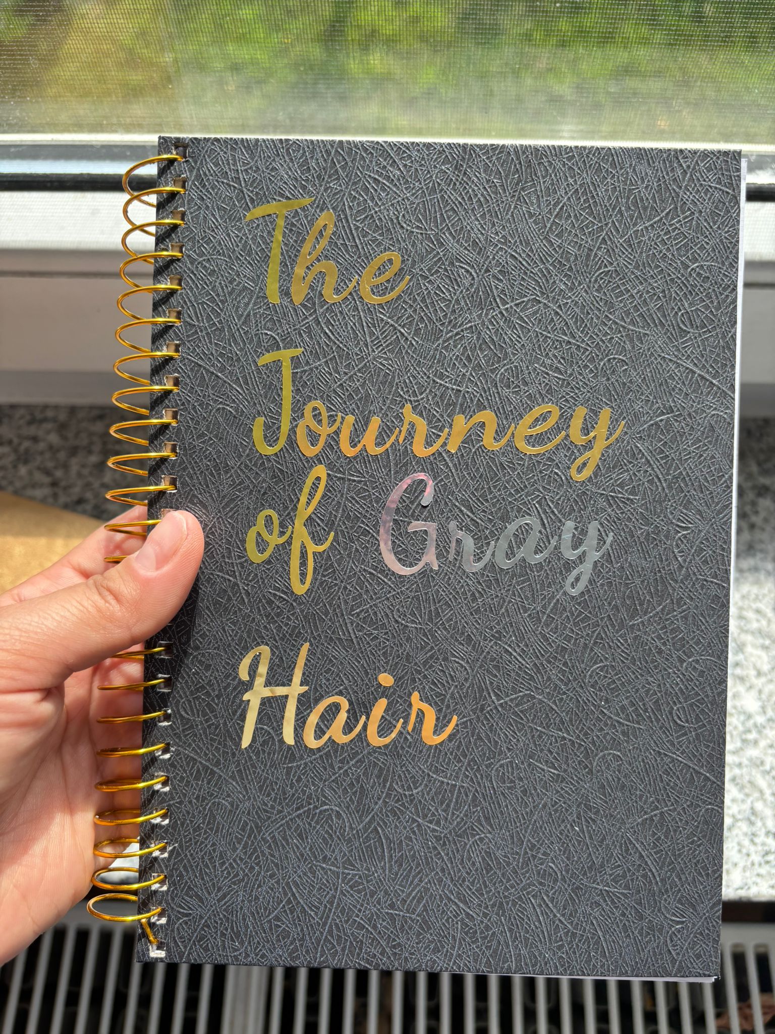 English Andachsbuch: The Journey of Gray Hair, Rustic version