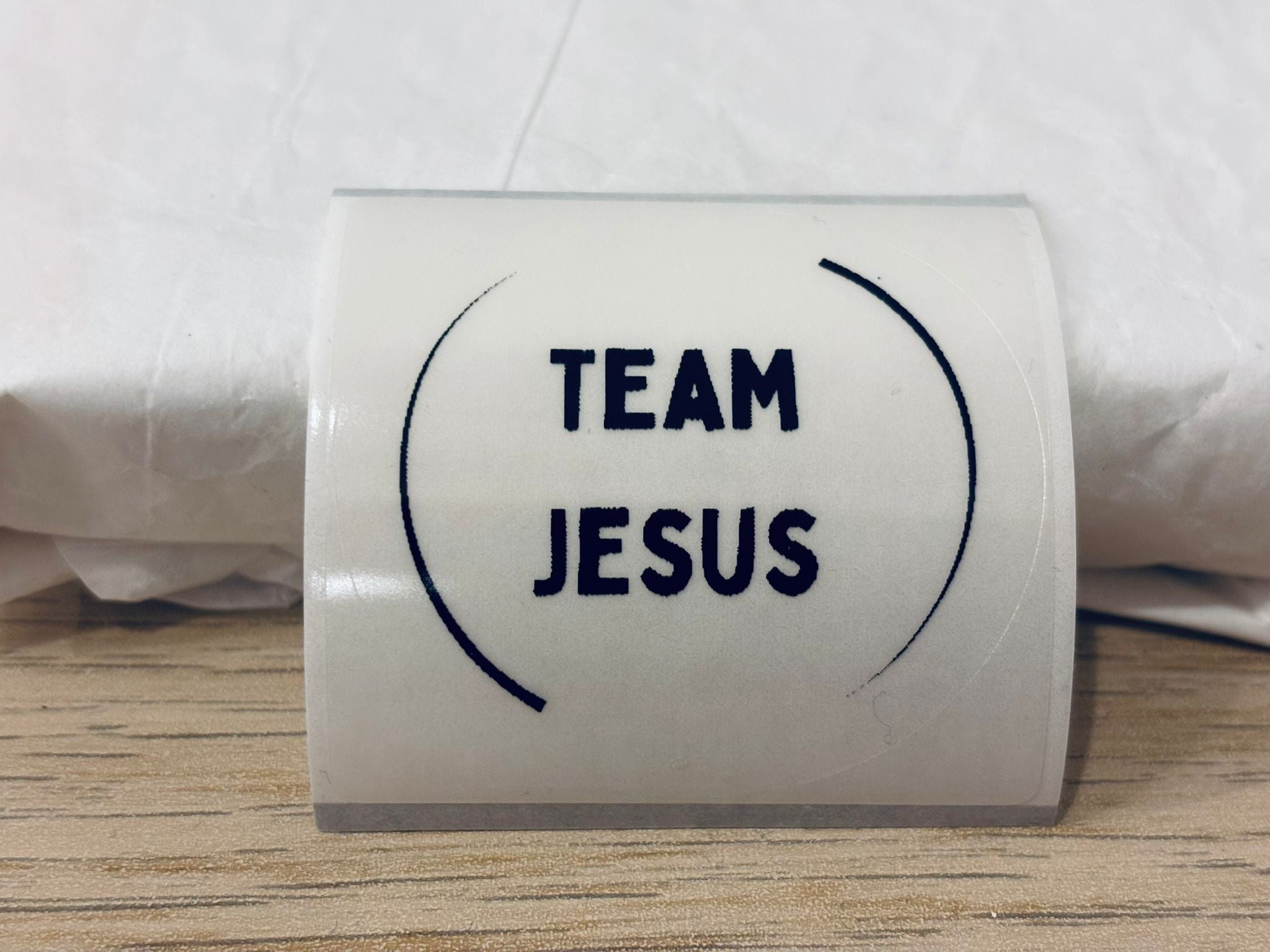 Set mit 10 transparenten Aufklebern, 50 x 50 mm